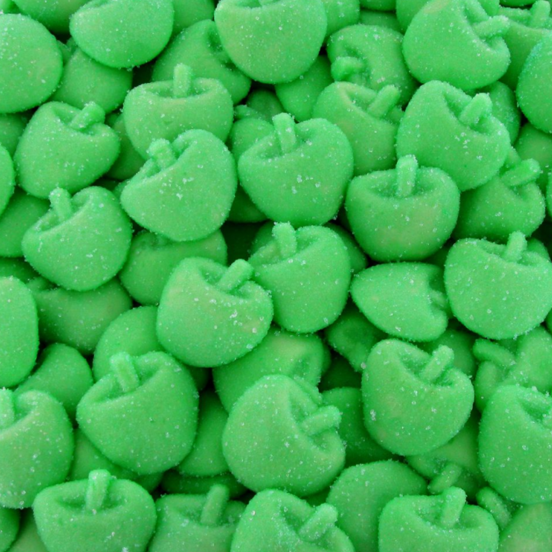 pommes vertes acidulées