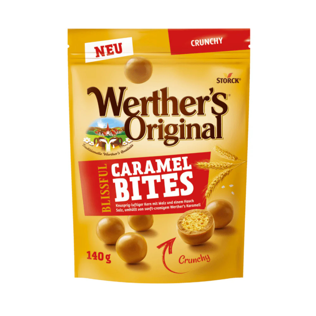 Werther's Original Blissful Caramel Bites Crunchy - Marco Presto