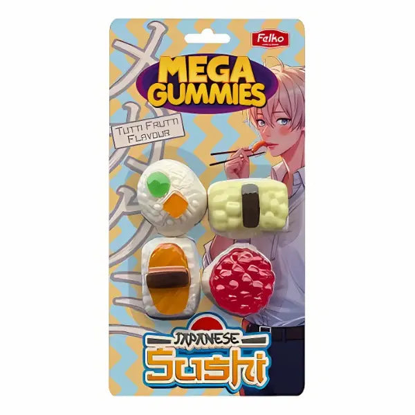 Mega Gummies Japanese Sushi