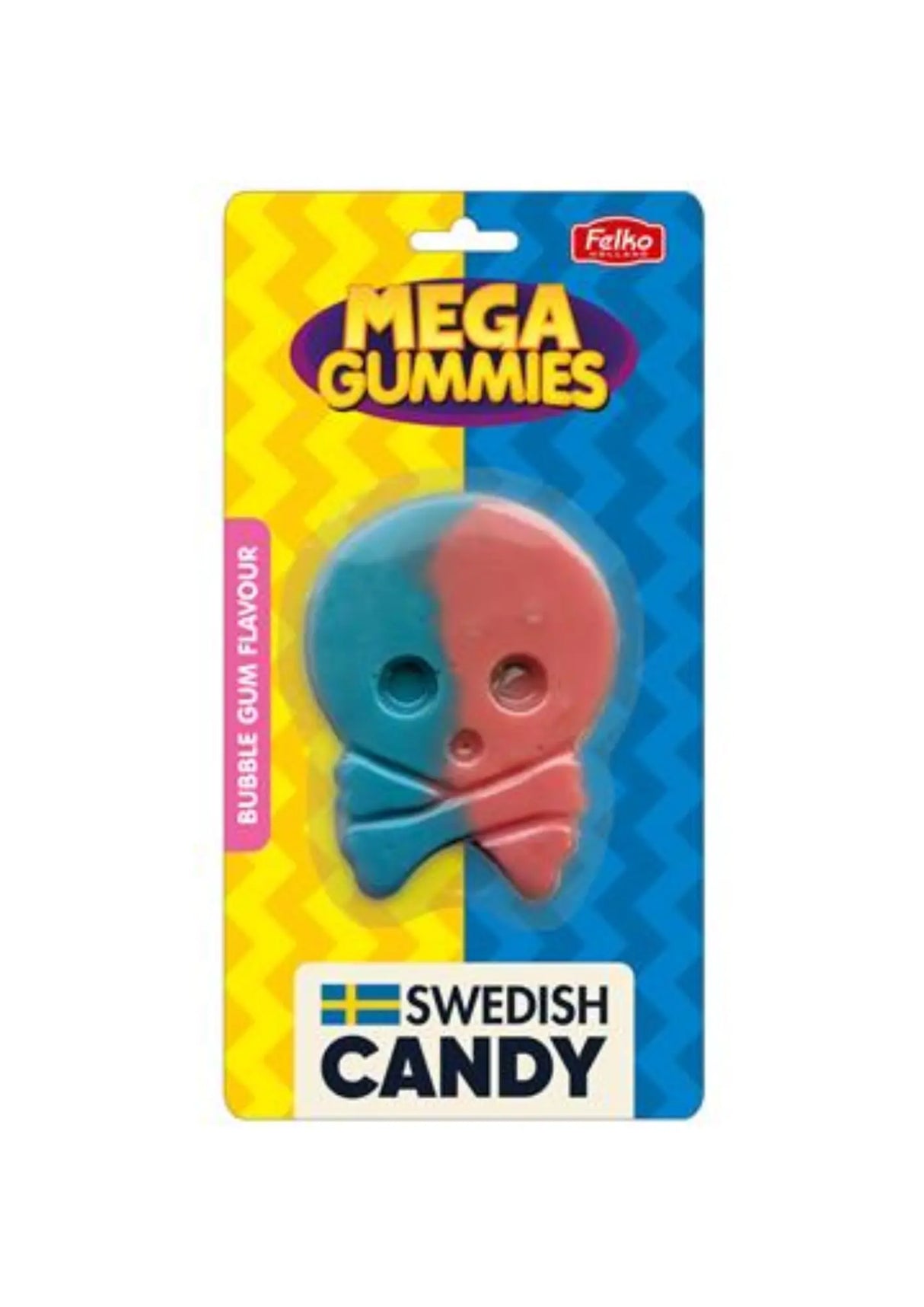 Mega Gummies Tête de Mort Bubblegum
