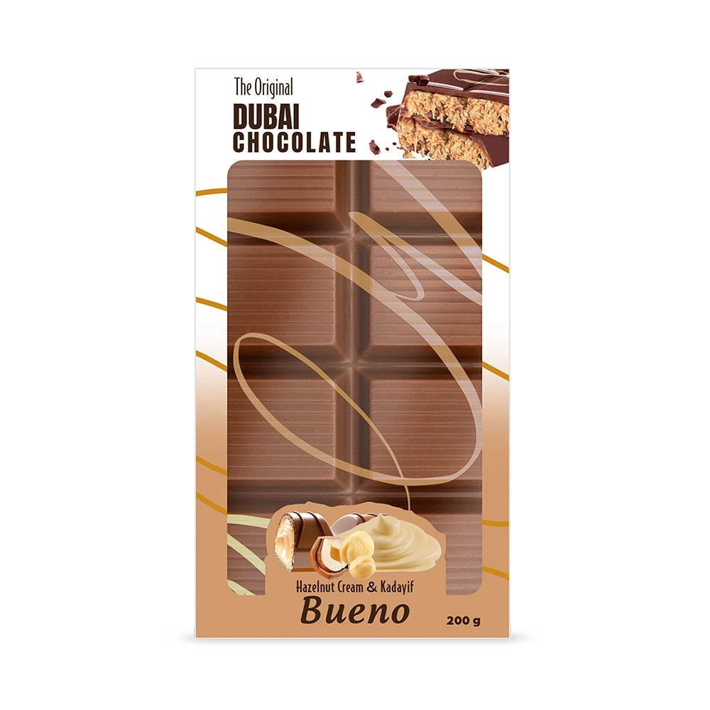The Original Dubai Chocolate Hazelnut Cream and Kadayif Bueno