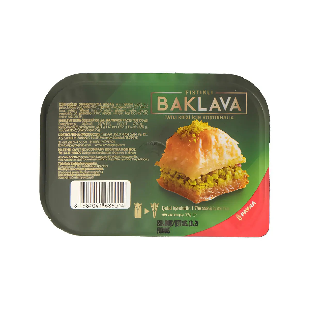 Payna Baklava Pistachio