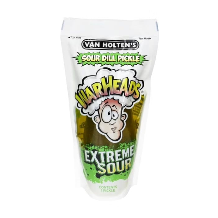 Warheads Pickles Extreme Sour