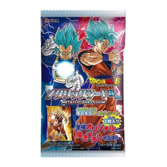 Dragon Ball Super metallic sheet gum