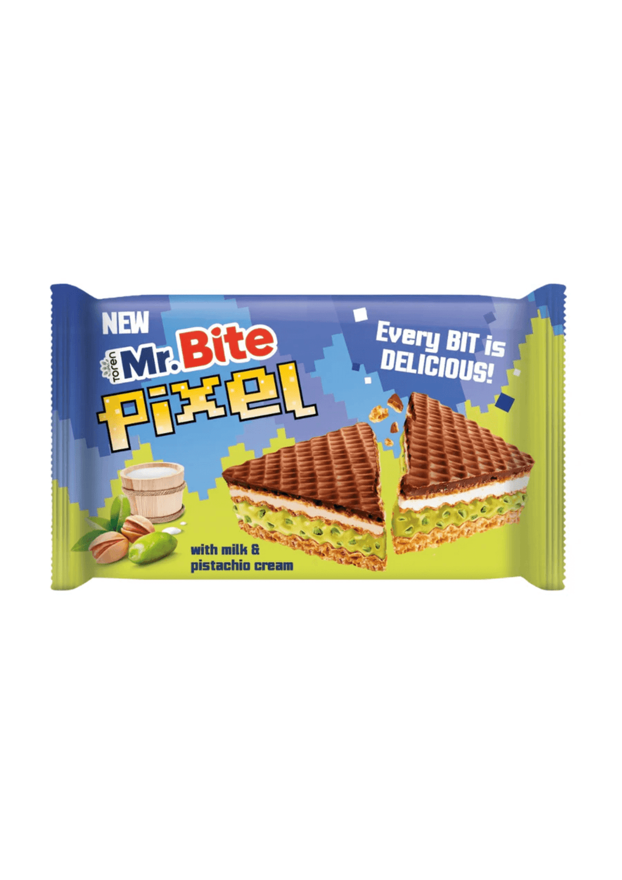 Mr Bite Pixel Pistache
