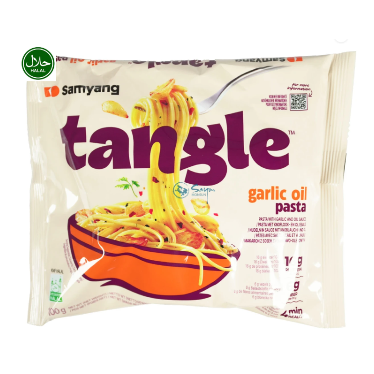 Tangle Garlic oil pasta