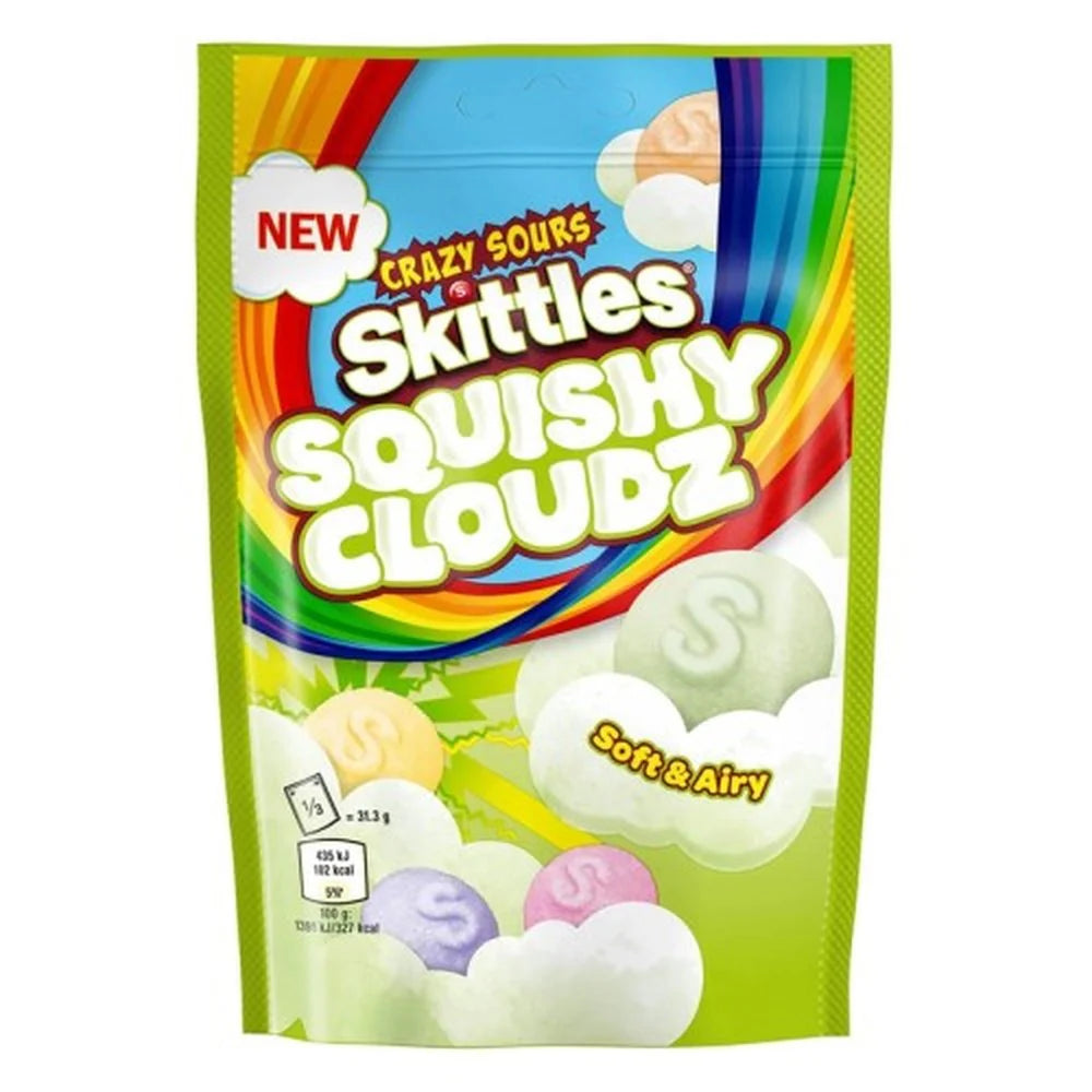 Skittles Squishy Cloudz Crazy Sours