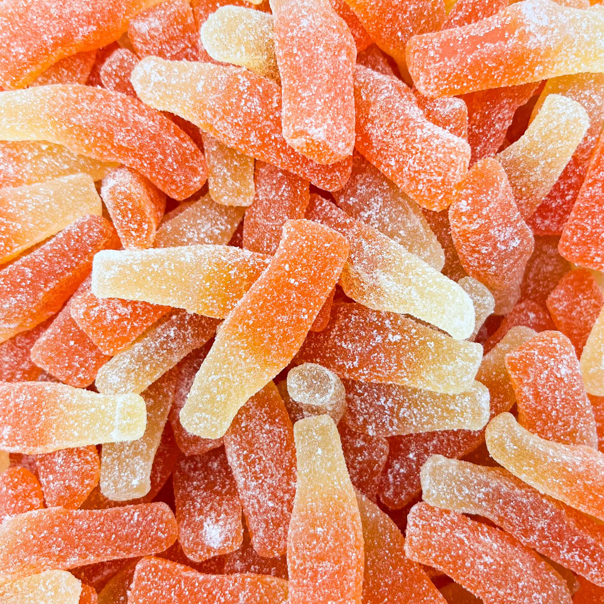 Bouteille orange acidulée