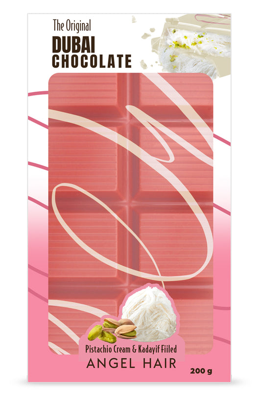 The Original Dubai Chocolate Angel Hair Pistachio Cream and Kadayif
