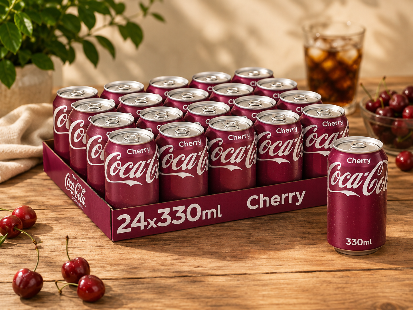 Coca Cola Cherry 33cl x24