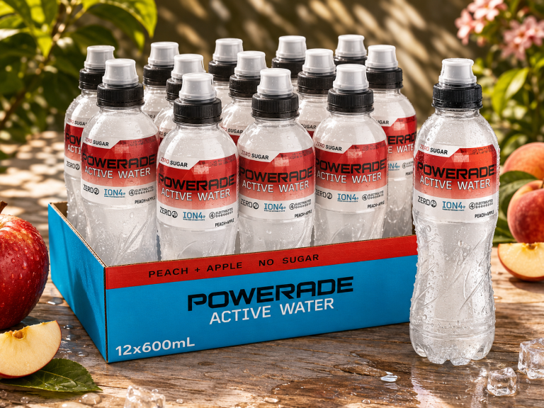 Powerade Apple Peach 50cl x12