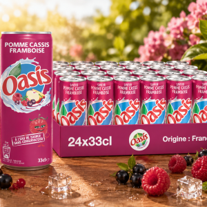 Oasis Pomme Cassis Framboise 33Cl x24